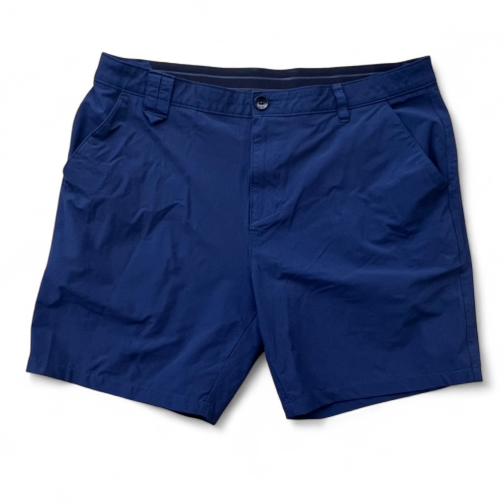 Oakley Men's Deep Blue Flat Front Performance Shorts